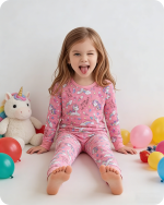 Magical Unicorn Snug Fit Bamboo Pajamas