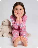 Magical Unicorn Snug Fit Bamboo Pajamas