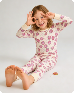 Sweet Lollipop Snug Fit Bamboo Pajamas