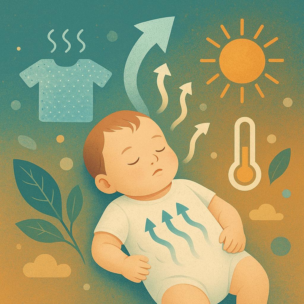 How Breathable Clothes Enhance Temperature Regulation for Infants