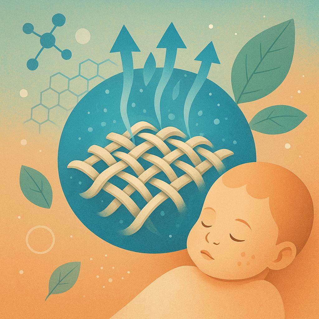 The Science Behind Breathable Fabrics and Baby Skin Health