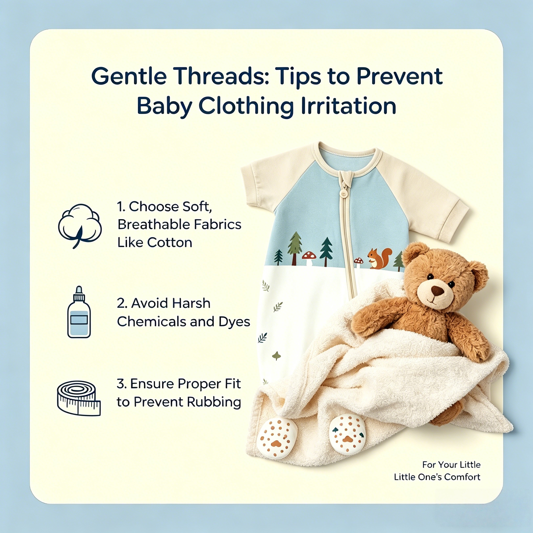 baby clothing irritation