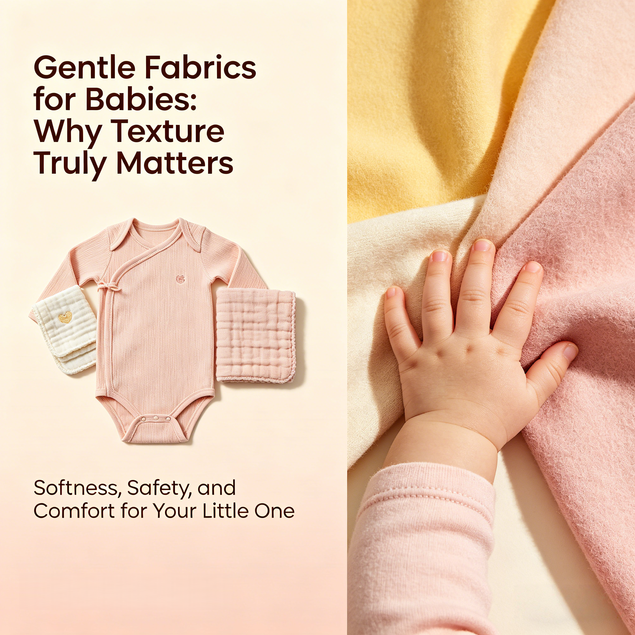 gentle fabrics for babies