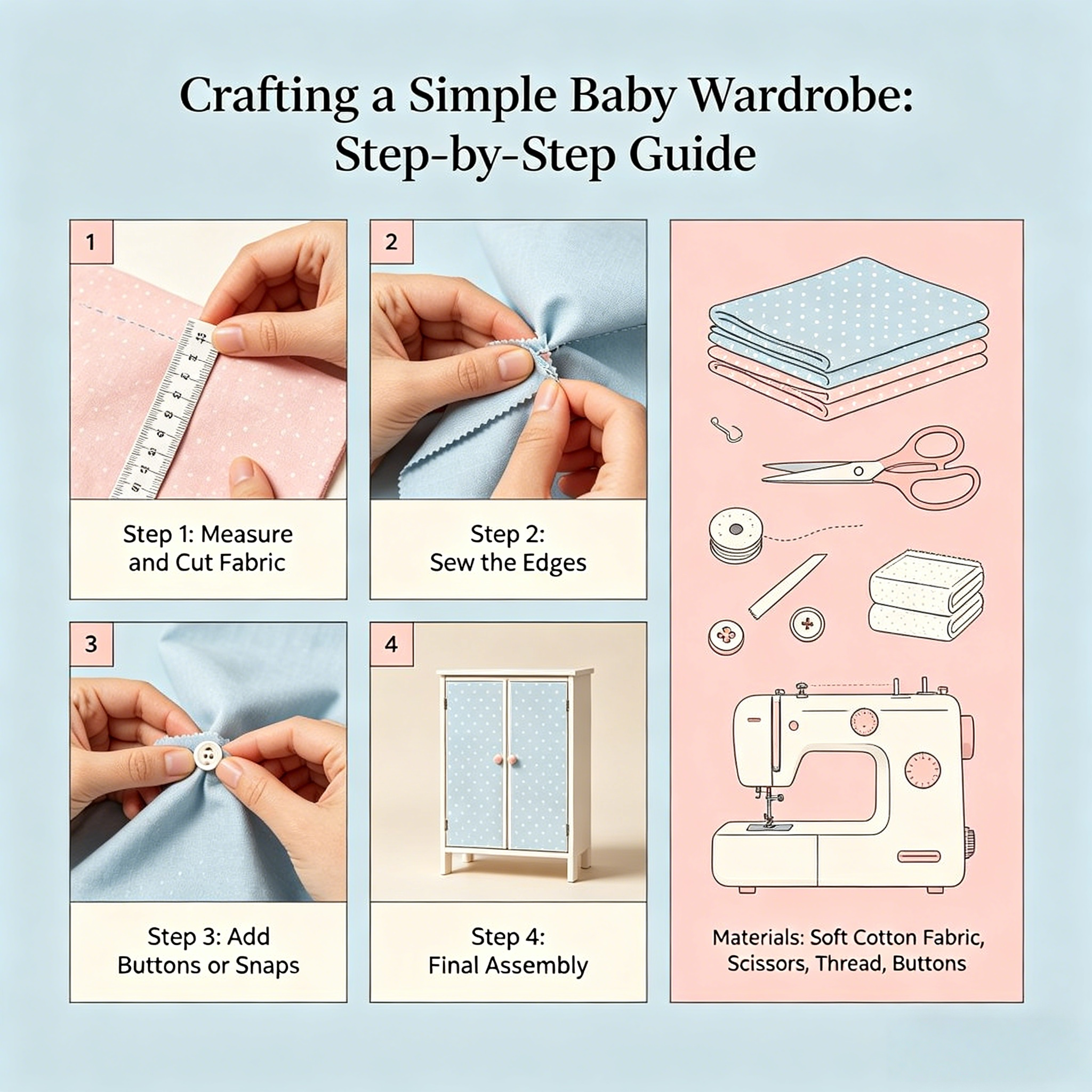 simple baby wardrobe