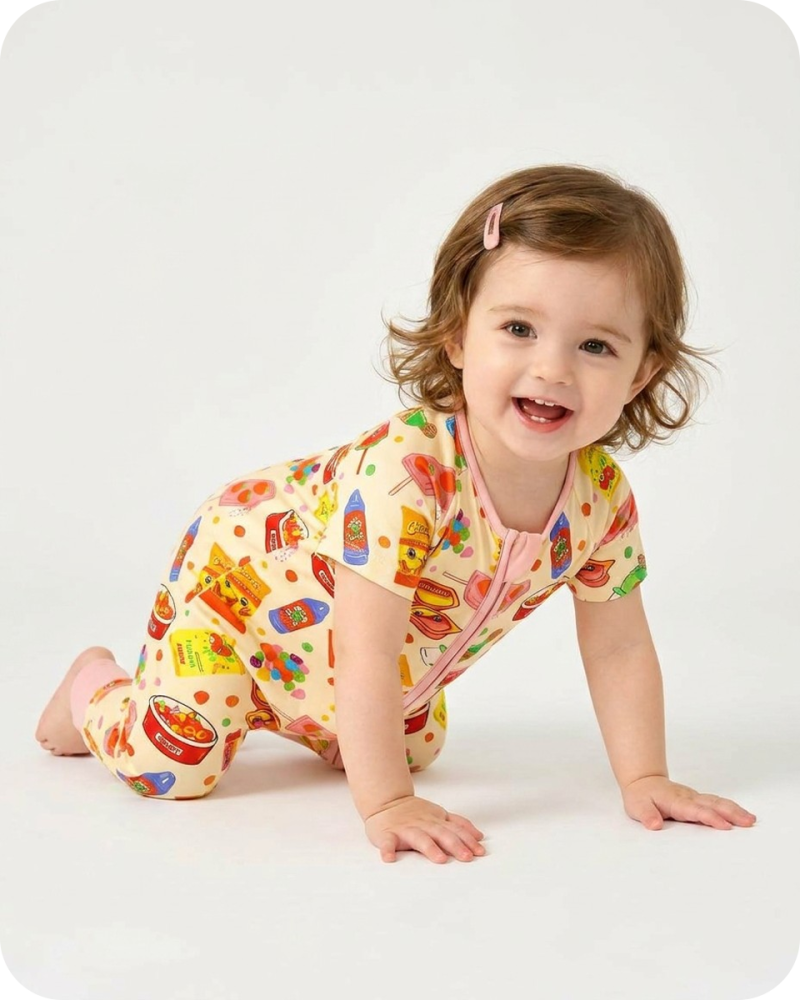 Bamboo Baby Zippies Snack Attack Yellow