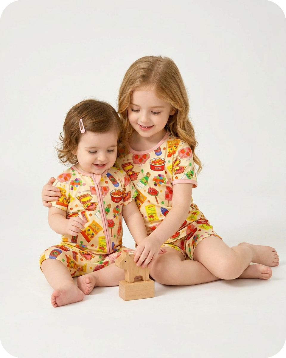 Bamboo Baby Zippies Snack Attack Yellow