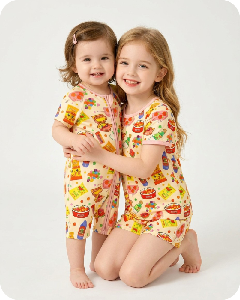 Bamboo Baby Zippies Snack Attack Yellow
