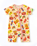 Bamboo Baby Zippies Snack Attack Yellow
