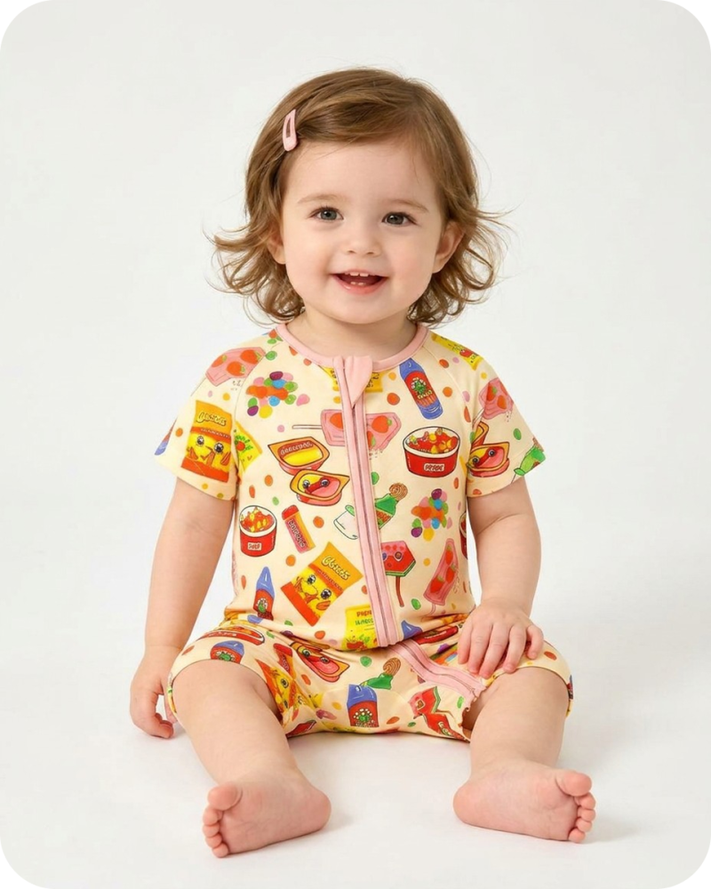 Bamboo Baby Zippies Snack Attack Yellow
