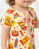 Bamboo Baby Zippies Snack Attack Yellow