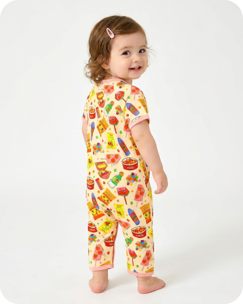 Bamboo Baby Zippies Snack Attack Yellow
