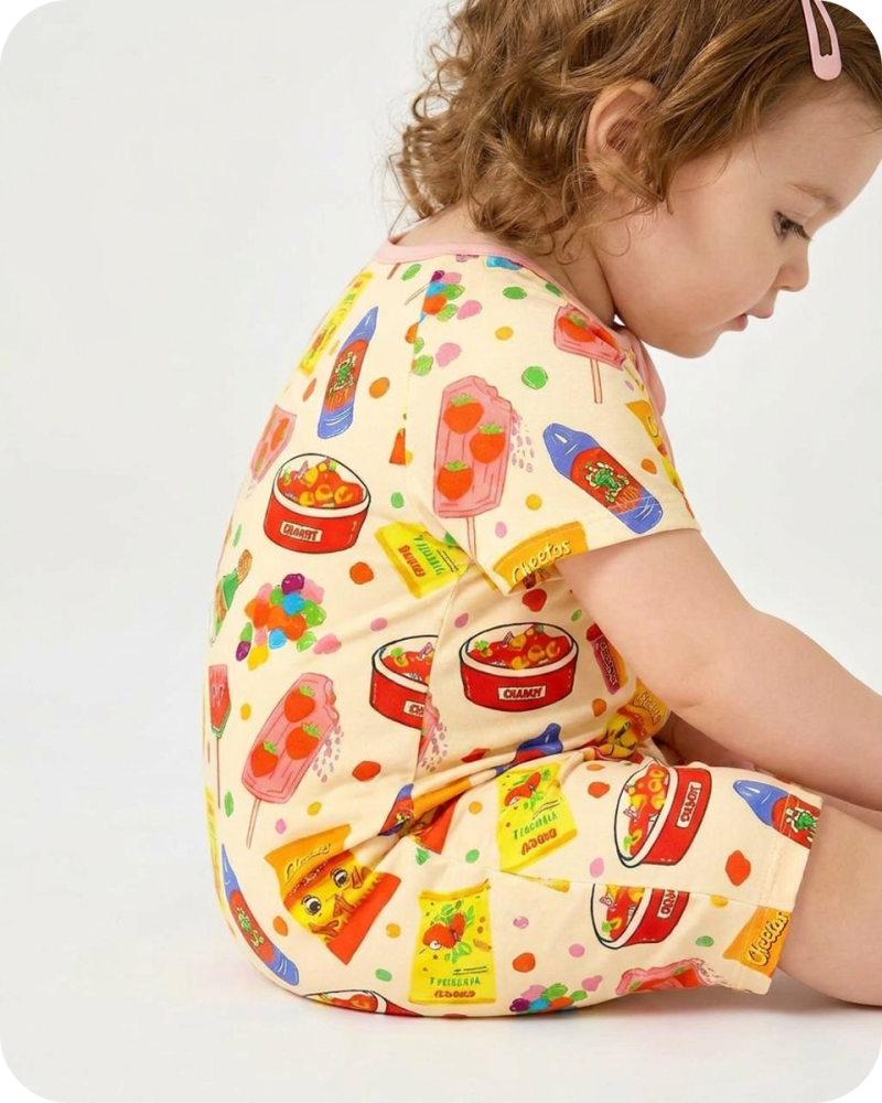 Bamboo Baby Zippies Snack Attack Yellow