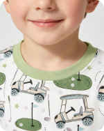 Bamboo Lounge Set in Fairway Fun Sage Green