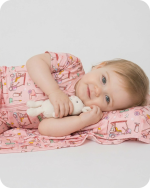Bamboo Onesie Baby in Tee Time Blossom Pink