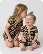 Bamboo Toddler Pjs Wild Safari Leopard (