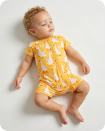 Goose & Daisy Bamboo Baby Summer Romper