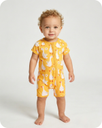 Goose & Daisy Bamboo Baby Summer Romper