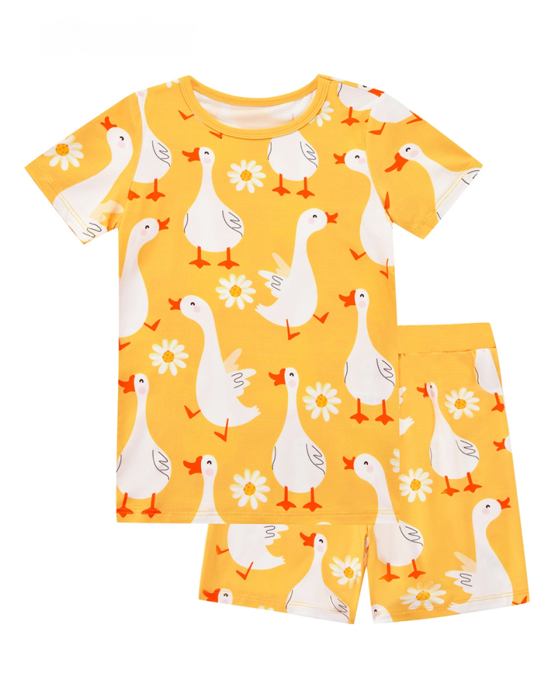 Goose & Daisy Summer Bamboo Children's Pajamas