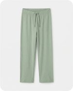 Men's Bamboo Pajama Pants Solid Green