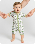 Soft Bamboo Sleeper in Fairway Fun Sage Green