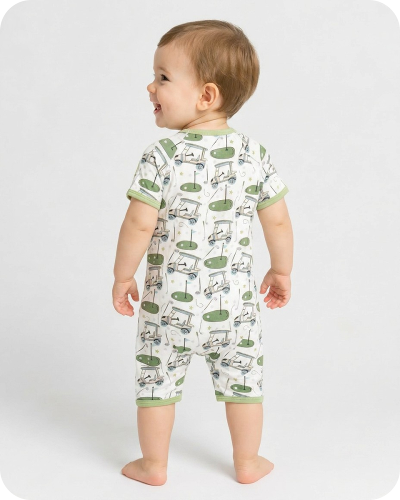 Soft Bamboo Sleeper in Fairway Fun Sage Green