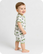 Soft Bamboo Sleeper in Fairway Fun Sage Green