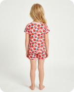Strawberry Bamboo Kids Short Pajama Set