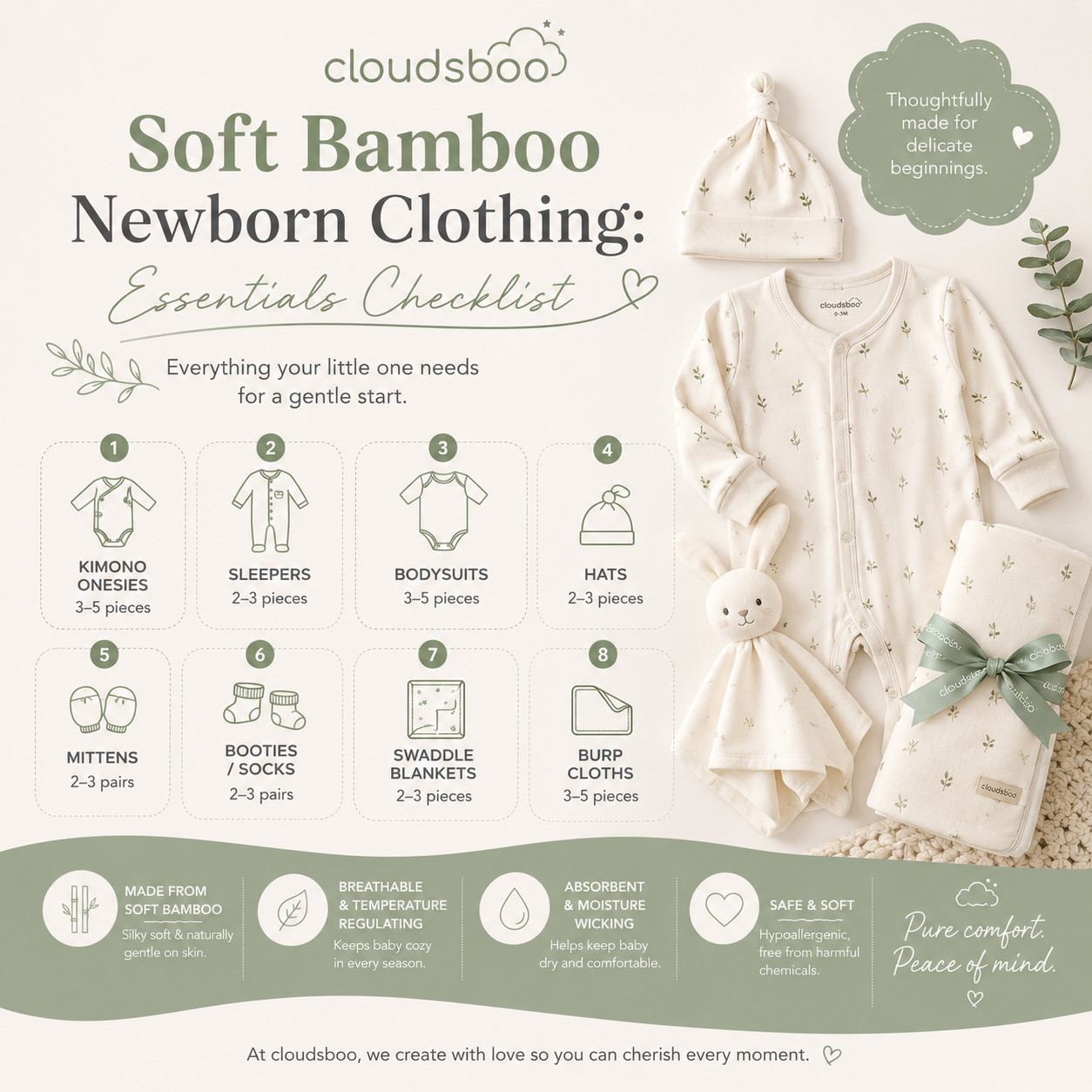 bamboo newborn clothing