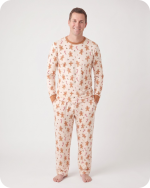 amboo Matching Dad and Baby Outfits Gingerbread Cream
