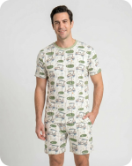 Bamboo Matching Dad and Son Outfits Sage Gree