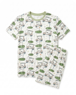Bamboo Matching Dad and Son Outfits Sage Gree