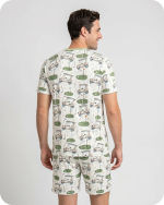 Bamboo Matching Dad and Son Outfits Sage Gree
