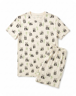 Dad and Son Bamboo Matching Clothes Men's Set Panda