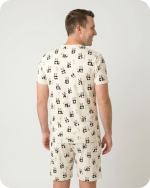 Dad and Son Bamboo Matching Clothes Men's Set Panda