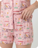 Mom and Baby Matching Pajamas Blossom Pink