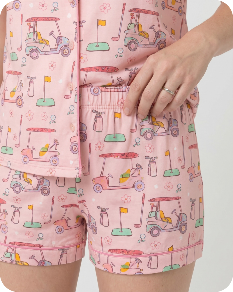 Mom and Baby Matching Pajamas Blossom Pink