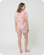 Mom and Baby Matching Pajamas Blossom Pink