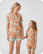 Mom and Daughter Matching Outfits Vintage Floral