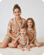Mom and Daughter Matching Outfits Vintage Floral