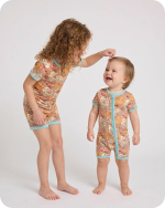 Mom and Daughter Matching Outfits Vintage Floral