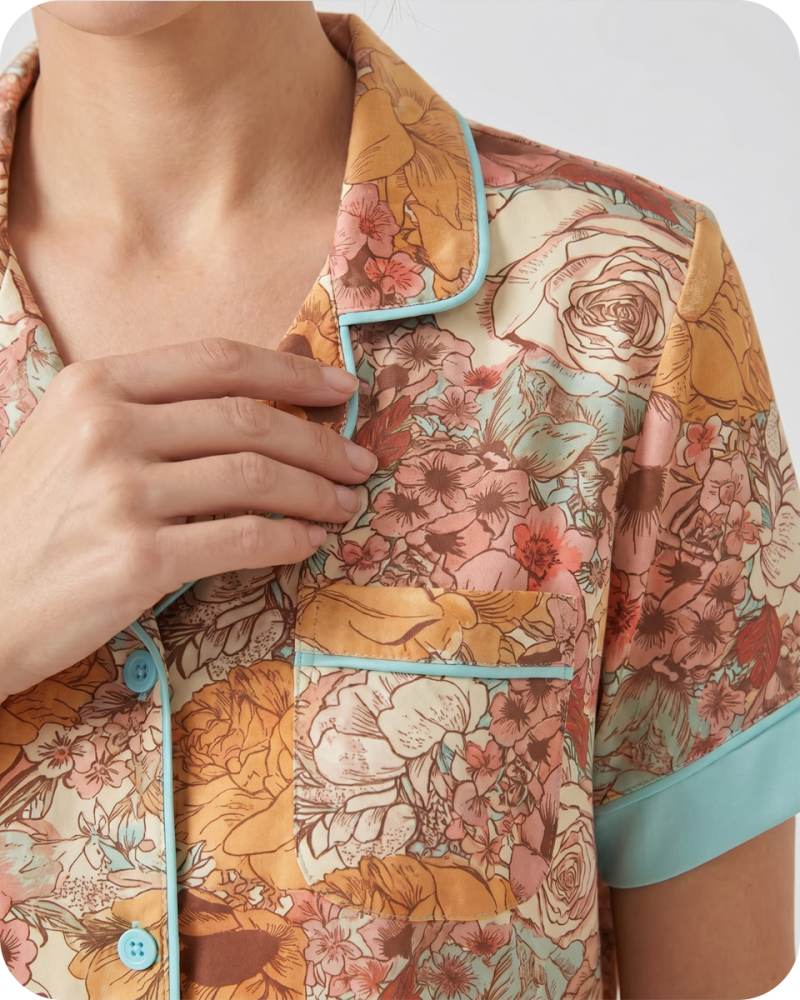 Mom and Daughter Matching Outfits Vintage Floral