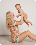 Mom and Daughter Matching Outfits Vintage Floral