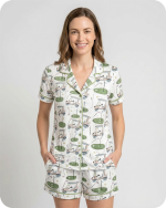 Mom and Me Matching Pajamas Sage Green