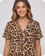 Mom and Me Outfits Wild Safari Leopard