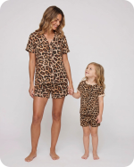 Mom and Me Outfits Wild Safari Leopard