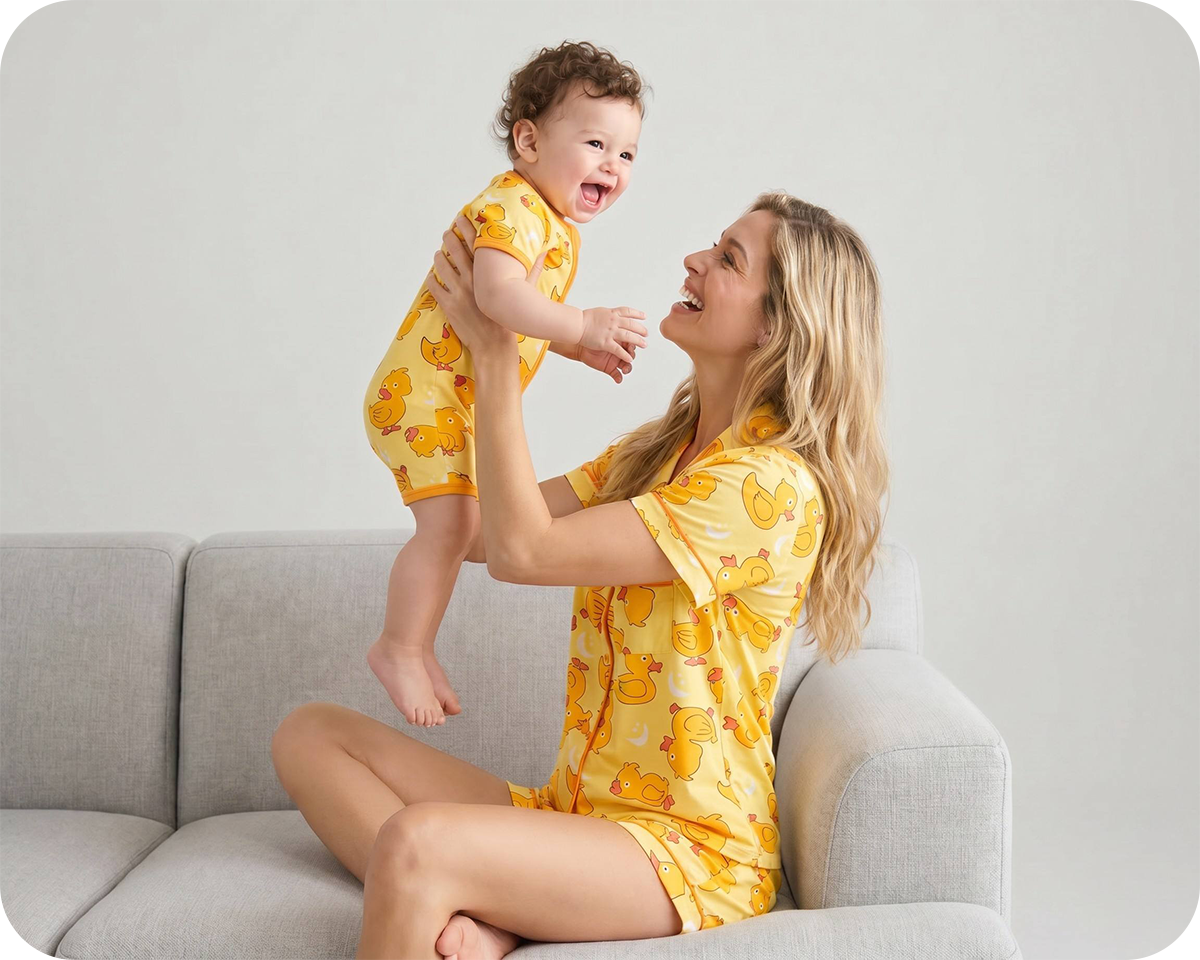 Mommy and Me Outfits Moonlight Duckie