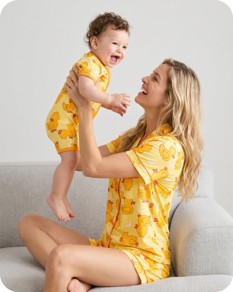 Mommy and Me Outfits Moonlight Duckie