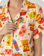 Mother Daughter Matching Outfits Snack Attack Yellow