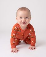 Baby Halloween Bamboo Pajamas Pumpkin