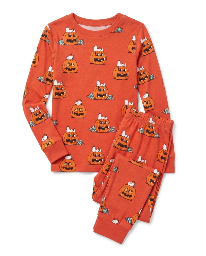 Children Halloween Bamboo Pajamas Pumpkin